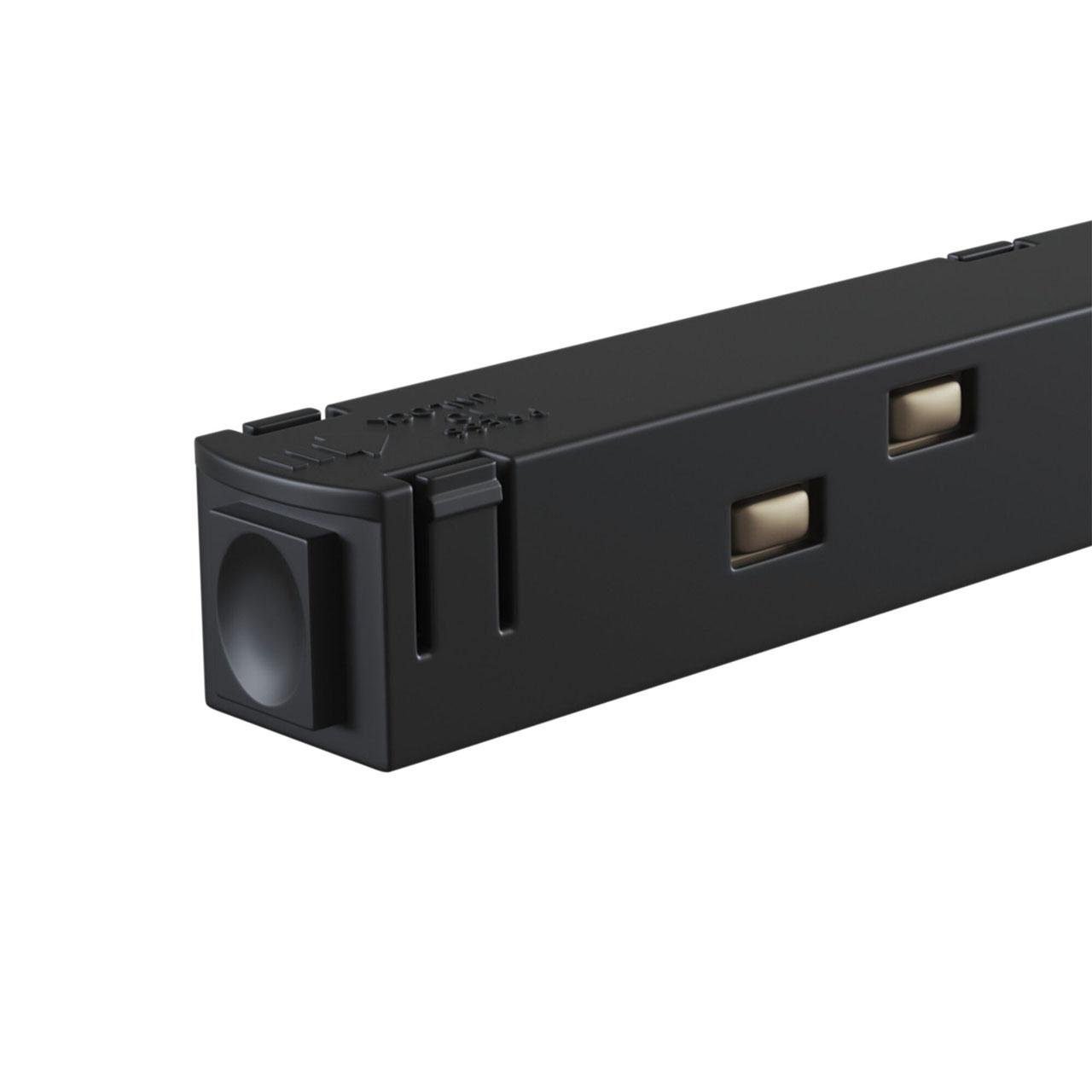 Угловой коннектор питания Maytoni Magnetic track system TRA004CPC-22B - Elektrostandard.net Угловой коннектор питания Maytoni Magnetic track system TRA004CPC-22B