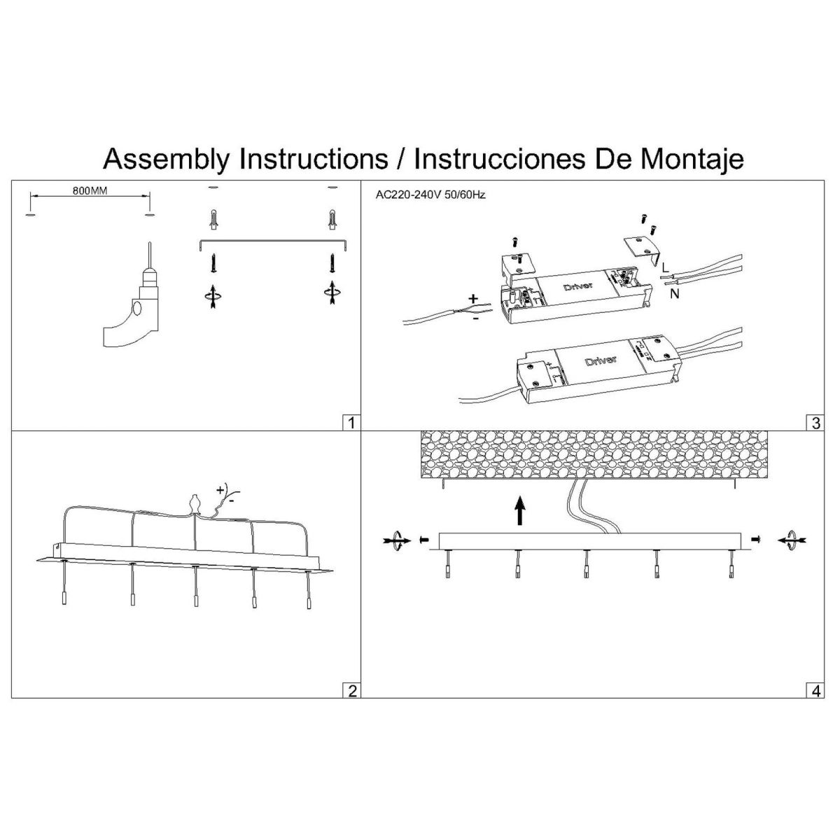 Основание потолочное 5L Mantra Modular Light Florones 9385