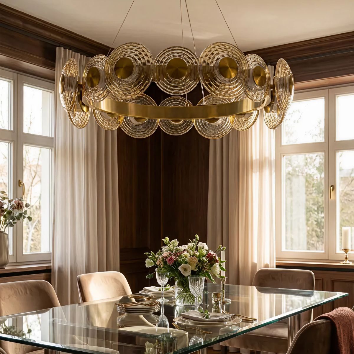 Подвесная люстра Citilux Jantar CL240173