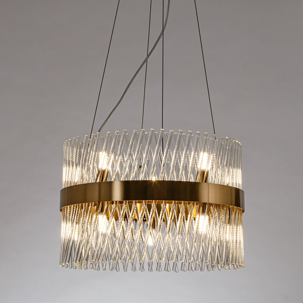 Подвесная люстра Arte Lamp Acapulco A1073LM-10PB