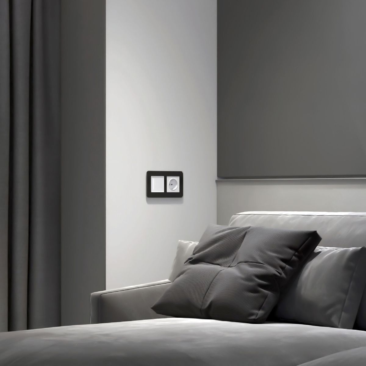 Сенсорный выключатель одноклавишный с подсветкой Werkel 4690389197932 W4512001 a063597