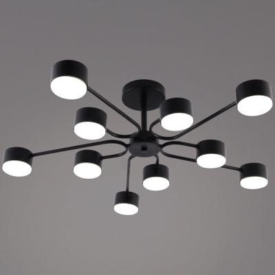 Люстра на штанге Reluce 03708-0.3-10 BK GX53