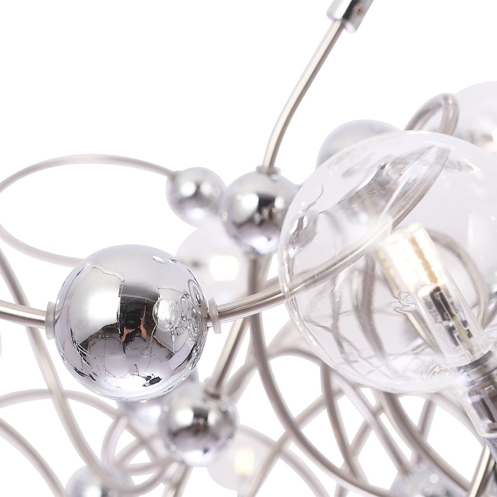 Подвесная люстра Crystal Lux MEDUSA SP30 CHROME