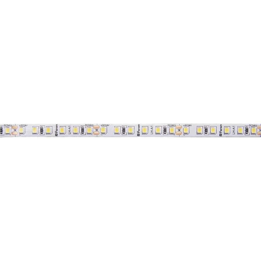 Светодиодная лента Feron 16W/m 180LED/m 2835SMD теплый белый 5M LS502 41527