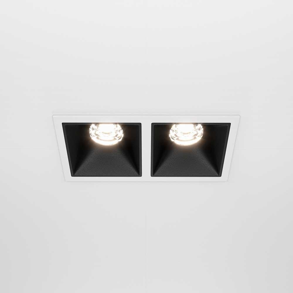 Встраиваемый светильник Maytoni Alfa LED DL043-02-10W4K-D-SQ-WB