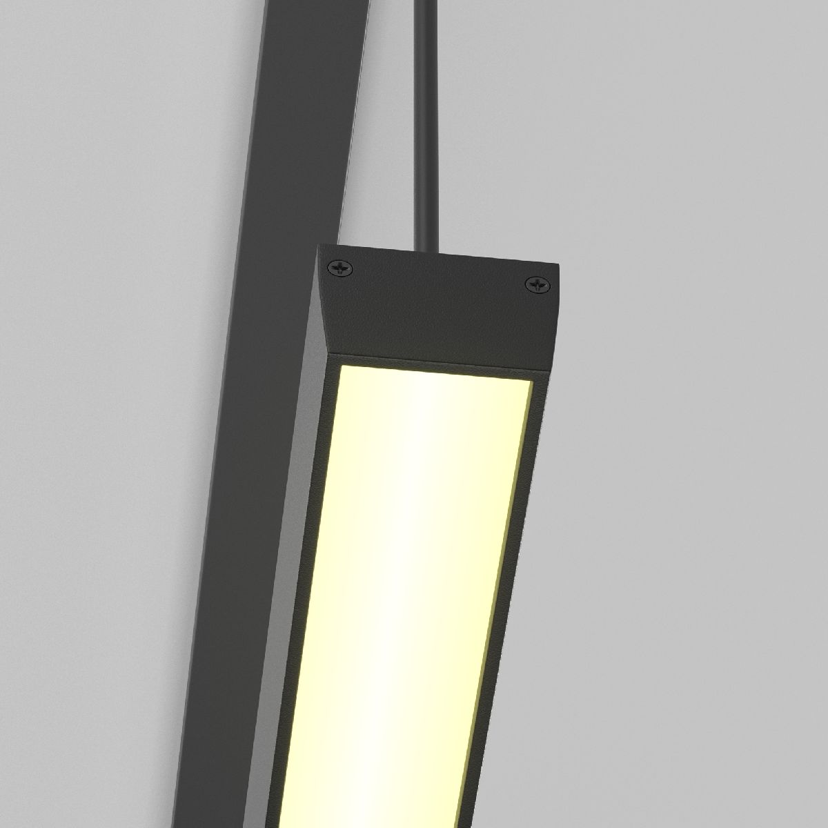 Трековый подвесной магнитный светильник Maytoni Basis TR170-1-26W3K-B