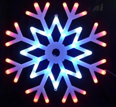 Подвесной светодиодный светильник «Снежинка » (UL-00001403) Uniel ULD-H4040-048/DTA MULTI IP20 SNOWFLAKE