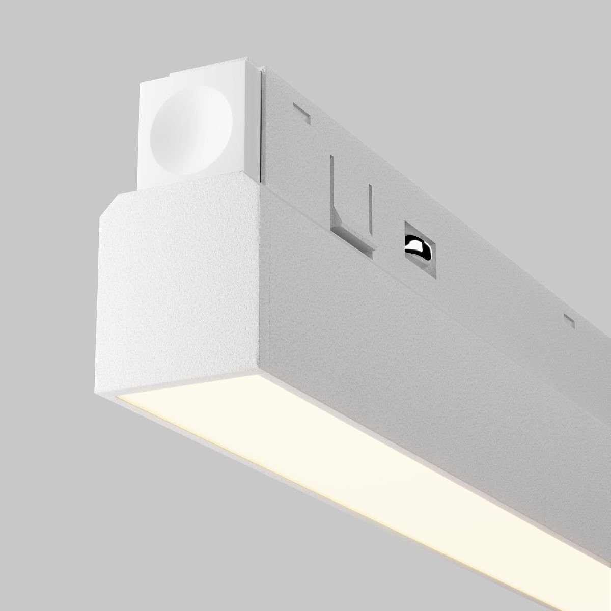 Трековый магнитный светильник Maytoni Basis TR030-4-30W3K-WW-DS-W