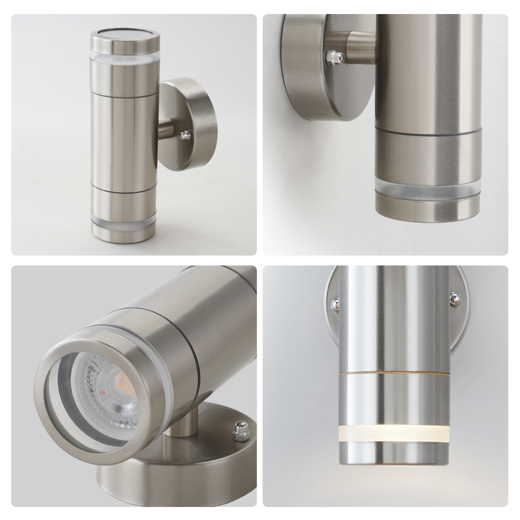 Уличный настенный светильник Apeyron Chrome 11-112