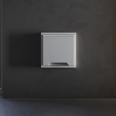 Накладка для розетки с заземлением, защитными шторками и крышкой Voltum S70 (серый) VLS000816