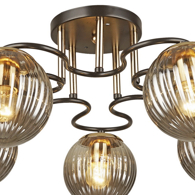 Потолочная люстра Reluce 04204-0.3-05 COFFEE+FGD