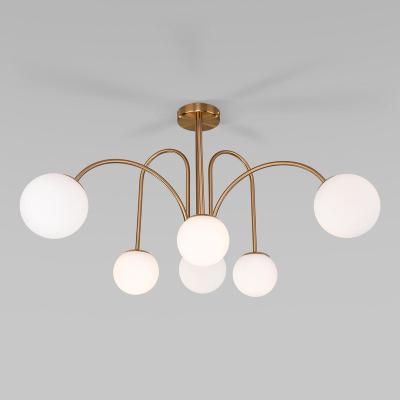 Потолочная люстра Eurosvet Alix 30177/6 латунь Smart a055499