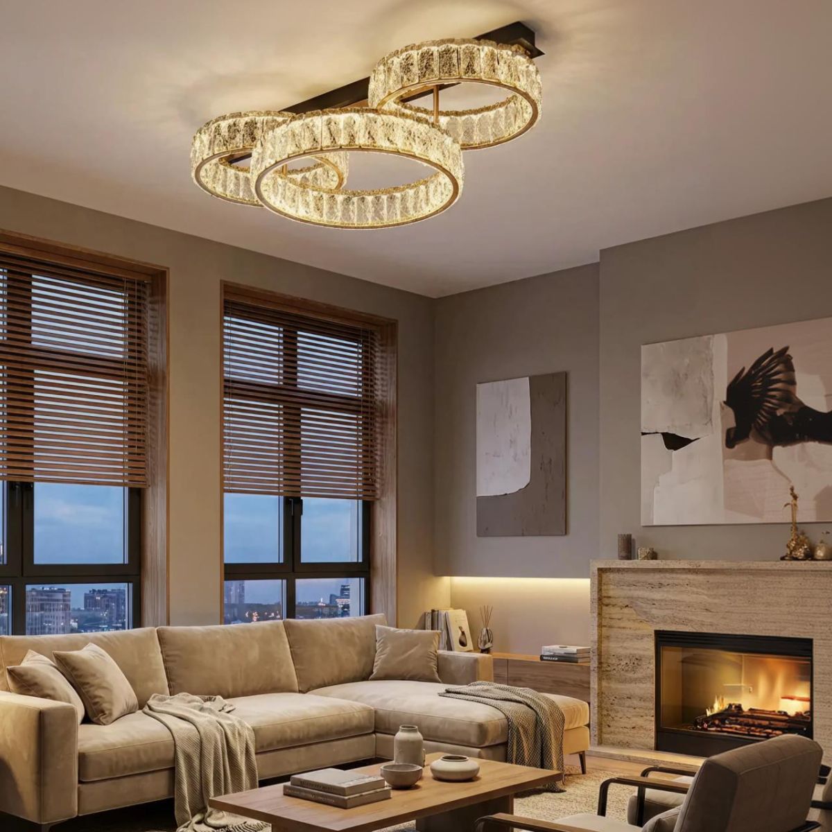 Потолочная люстра Citilux Palant CL325162