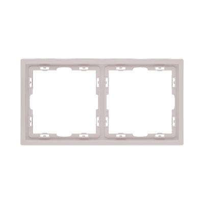 Рамка 2-постовая, кашемир матовый Kollinger Eclipse EC2CM