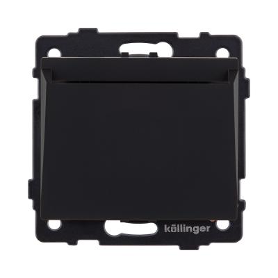 Карточный выключатель механический, черный матовый Kollinger REA-041BM для Aspekt, Eleganz, Reflex