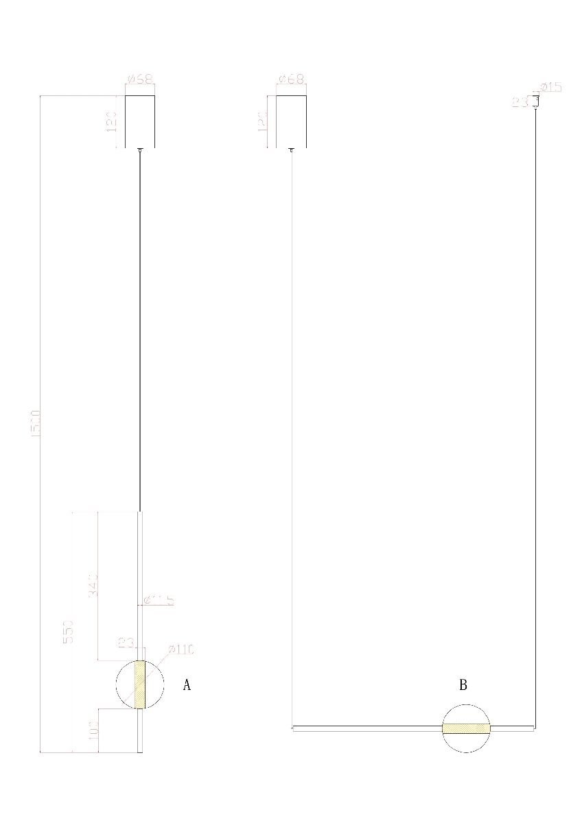 Подвесной светильник Arte Lamp Furud A2124SP-1BK