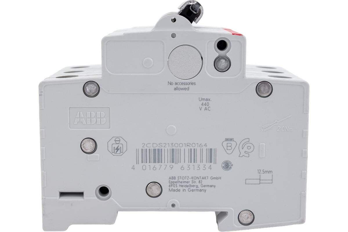 Автоматический выключатель ABB SH203 3-полюсный C16 6кА