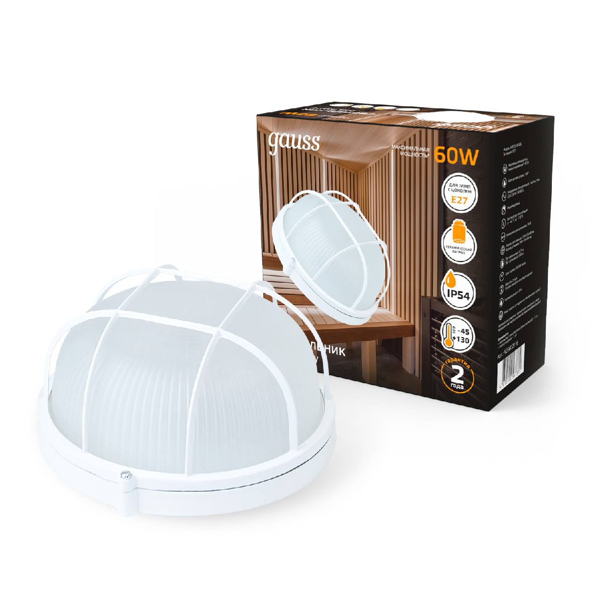 Настенно-потолочный светильник Gauss НБП 926602116