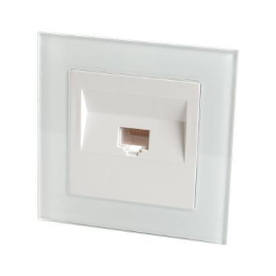 Розетка компьютерная Stekker Катрин белый GLS00-7007-01 39170