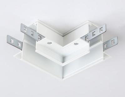 Коннектор угловой для встраиваемого шинопровода под ГКЛ 9,5мм Ambrella Light Magnetic Standard GL3352-9.5