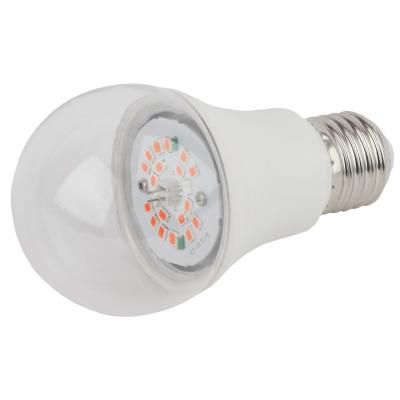 Лампа светодиодная для растений ЭРА E27 12W 1310K прозрачная FITO-12W-RB-E27-K