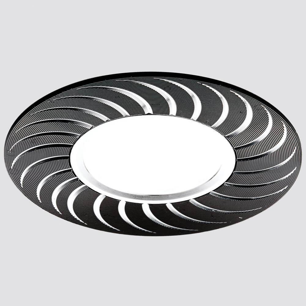 Встраиваемый светильник Ambrella light Classic A720 BK/AL - Elektrostandard.net Встраиваемый светильник Ambrella light Classic A720 BK/AL