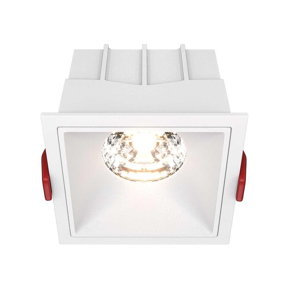 Встраиваемый светильник Maytoni Alfa LED DL043-01-15W3K-SQ-W
