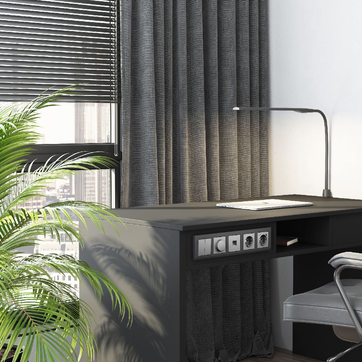 Перекрестный выключатель двухклавишный (серебряный матовый) Werkel W1123065 4690389196881 a064030