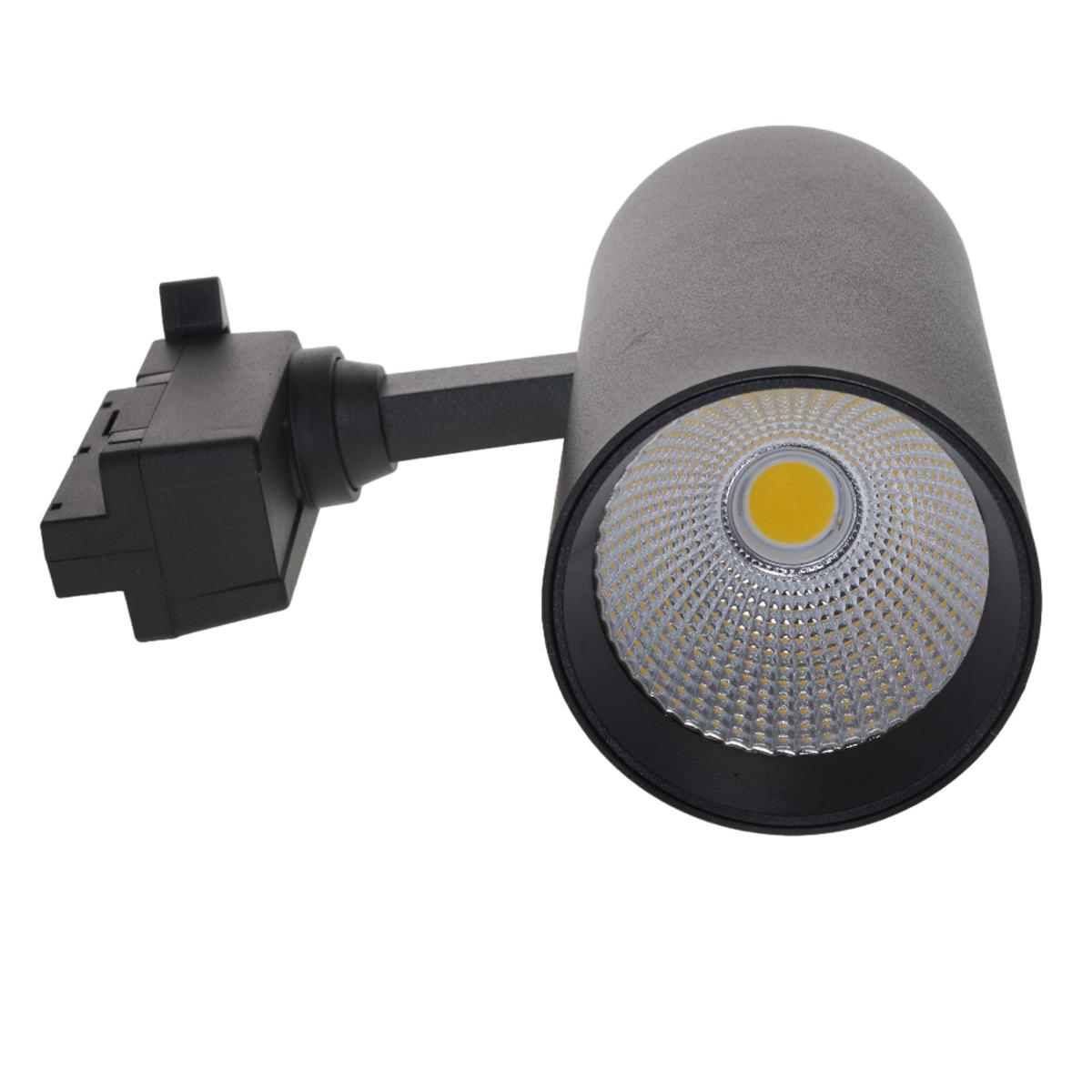 Трековый светодиодный светильник Volpe ULB-Q277 40W/4000К BLACK UL-00008059
