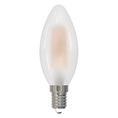 Лампа светодиодная филаментная Volpe E14 7W 3000K матовая LED-C35-7W/3000K/E14/FR/SLF UL-00008330