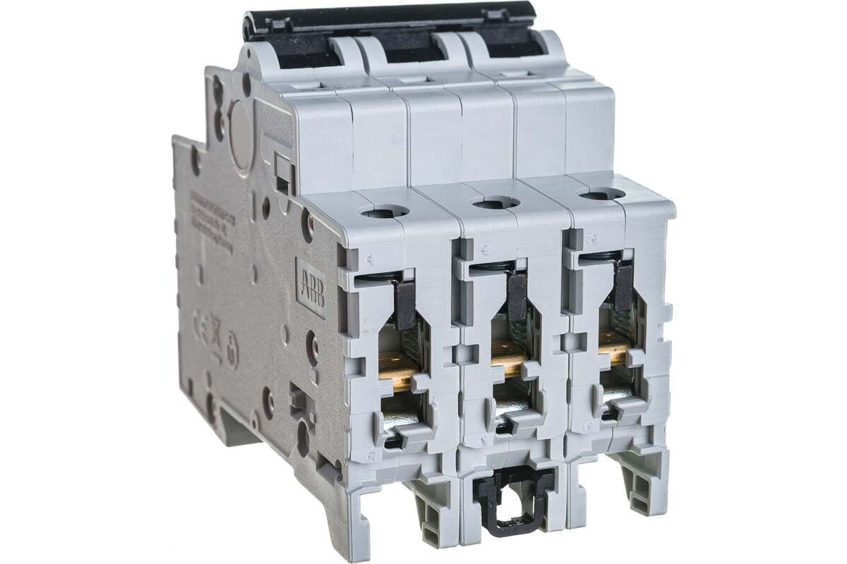 Автоматический выключатель ABB S203 3-полюсный C20 6кА
