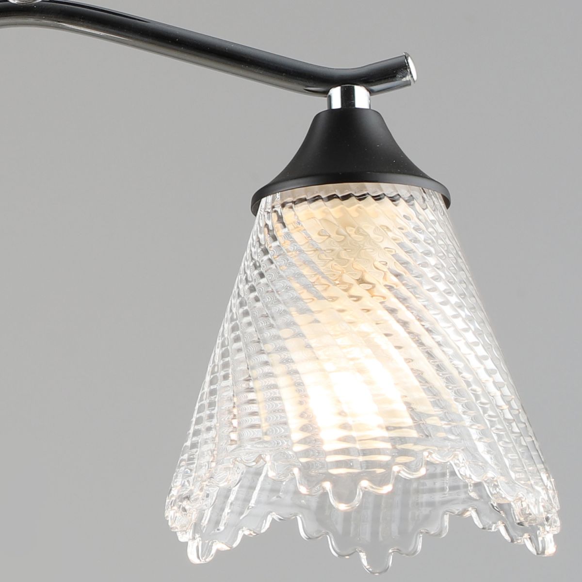 Потолочная люстра Reluce 77320-0.3-03 CH+BK