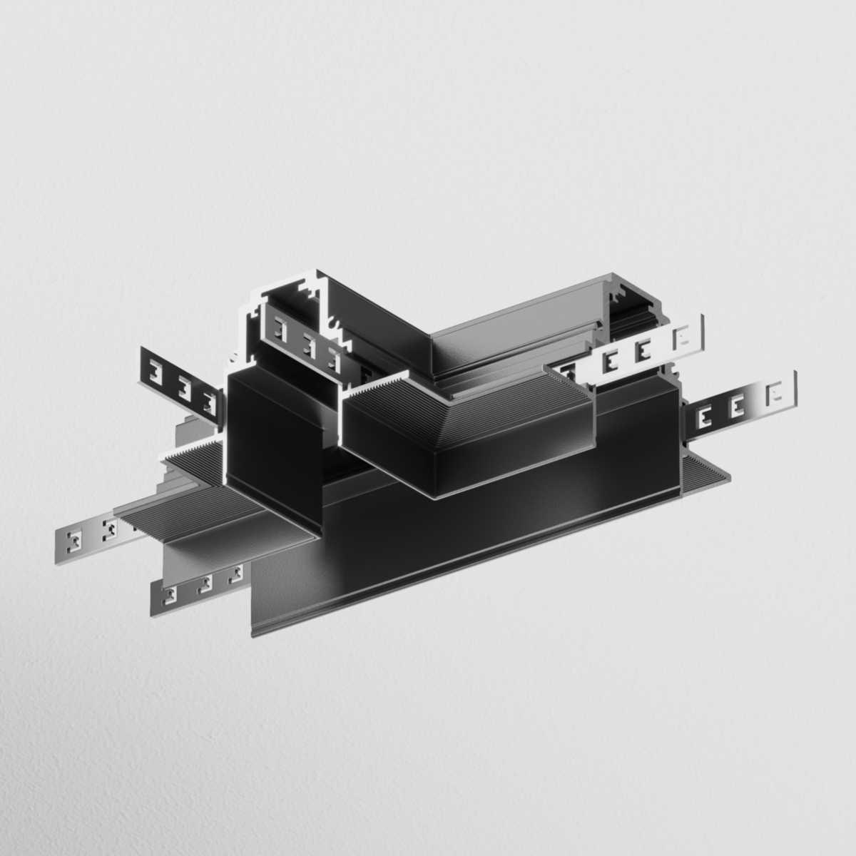 Коннектор T-образный  Maytoni Technical Gravity TRA010CT-42B