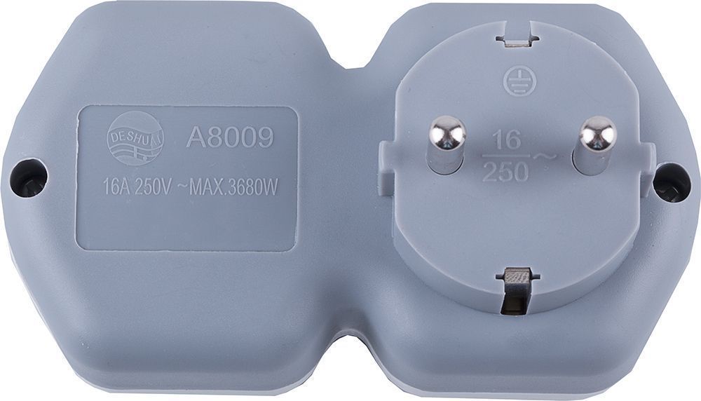 Разветвитель сетевой 2-местный Stekker 32870