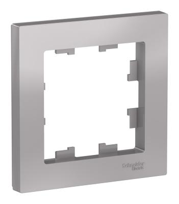 Рамка 1-ая Systeme Electric AtlasDesign Алюминий ATN000301