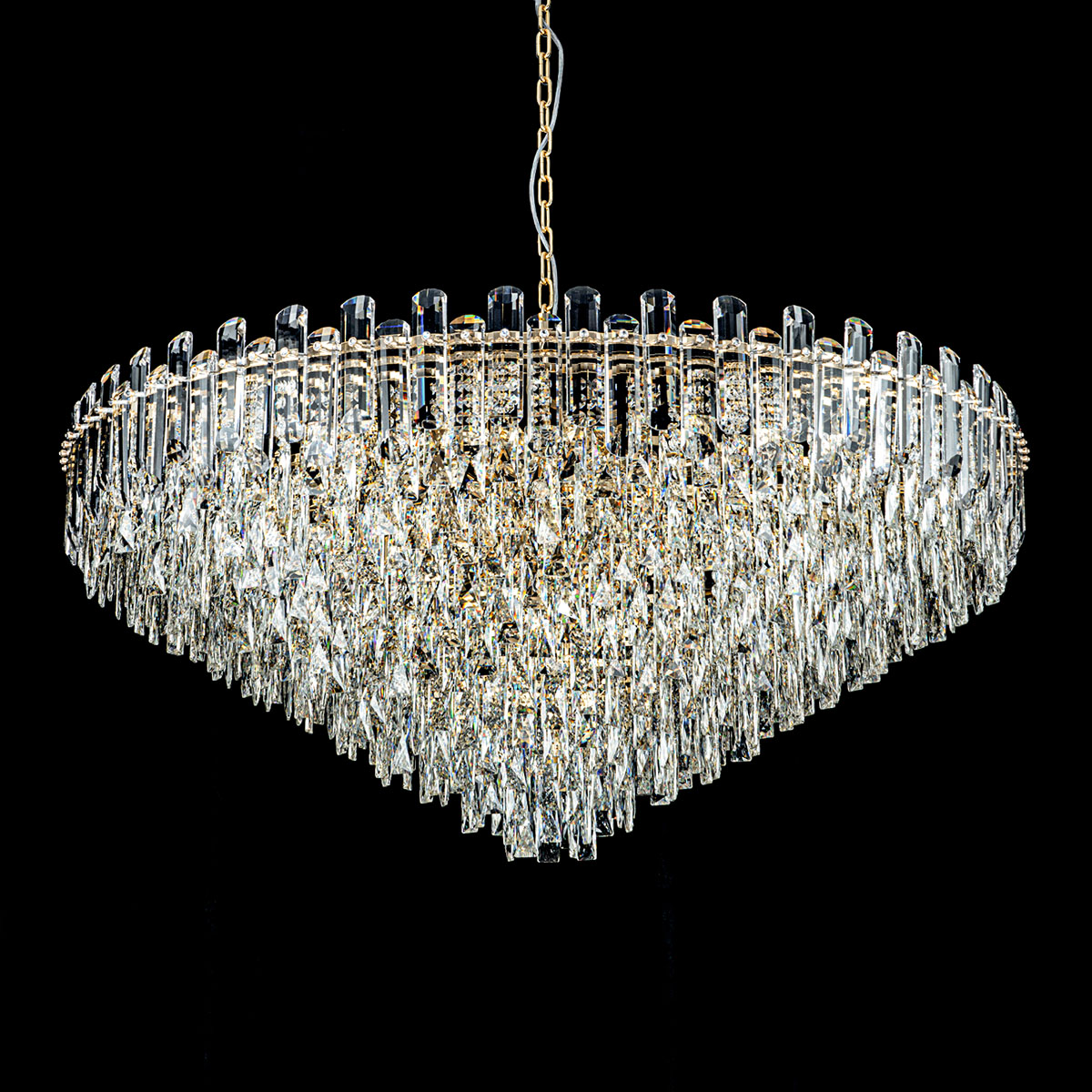 Подвесная люстра Modelux ML.7088.1200R GD