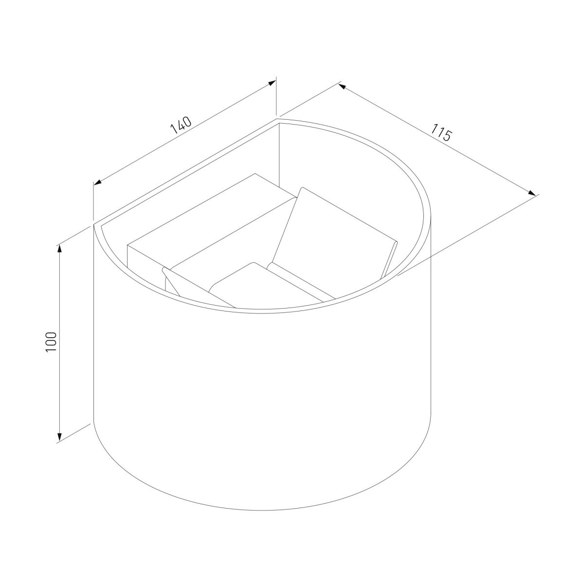 Уличный настенный светильник Elektrostandard Blade 1518 TECHNO LED 4690389219160 a072097