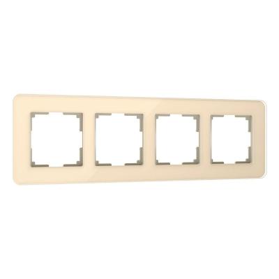 Рамка Werkel Elite на 4 поста айвори W0042443 4690389180811