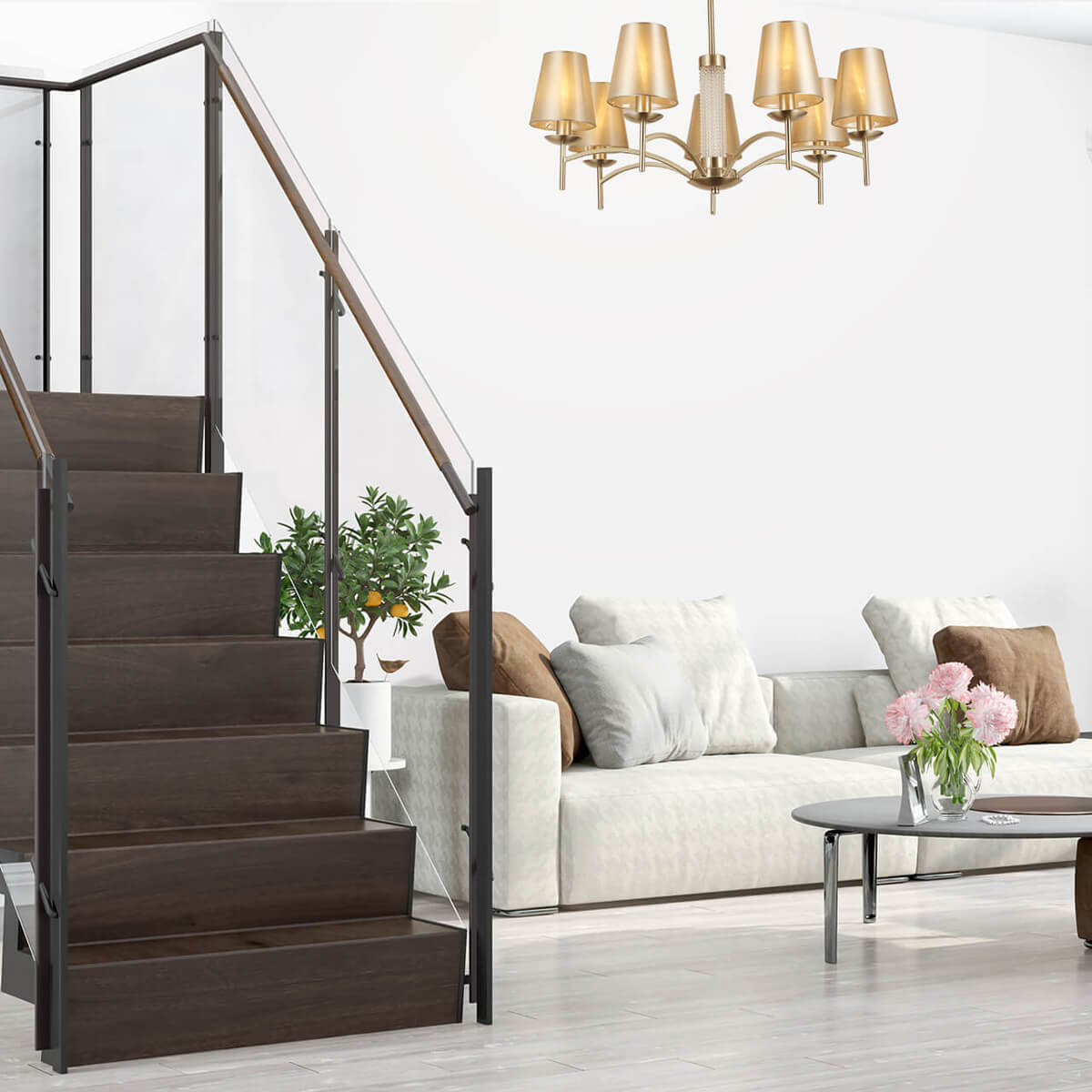 Люстра на штанге F-Promo Velum 2906-7P