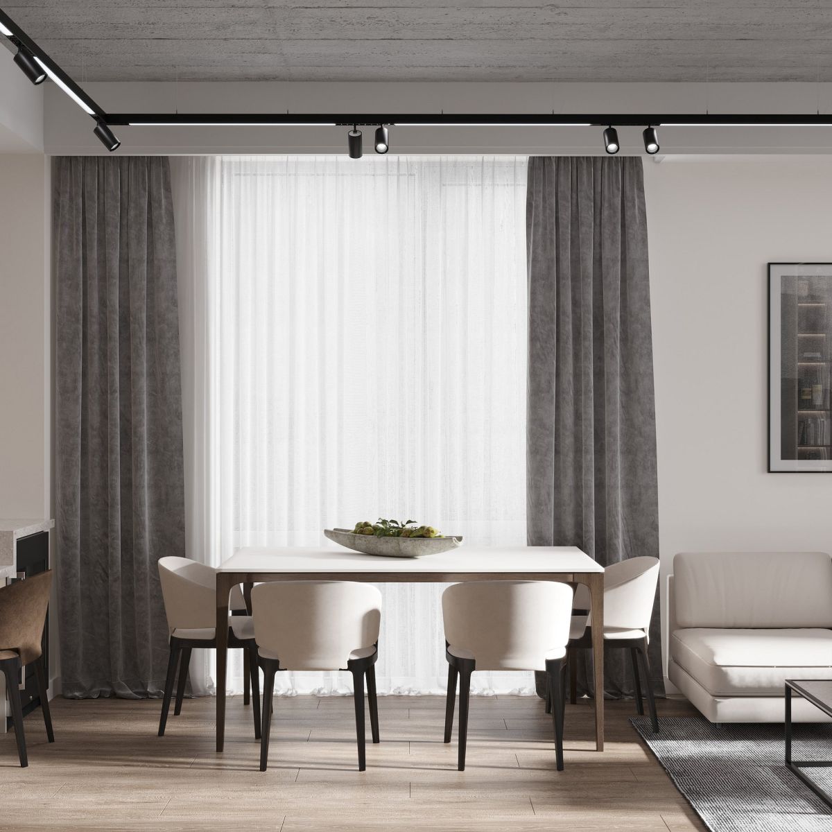 Трековый магнитный светильник Hesby Lighting ElDeko HSBL_0238