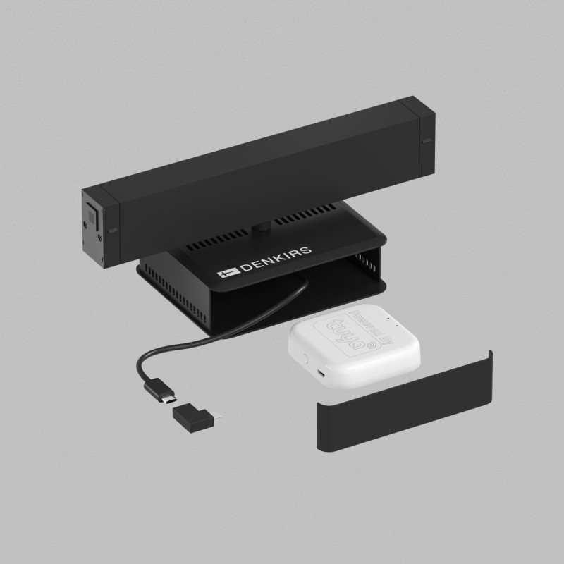 Адаптер для установки хаба Denkirs Smart control DK8099-BK