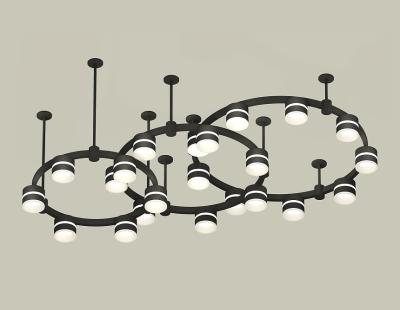 Комплект подвесного светильника Ambrella Light Techno Ring XR92222220 (A9222, A9227, C9233, C9242, C9238, C9232, N8445)