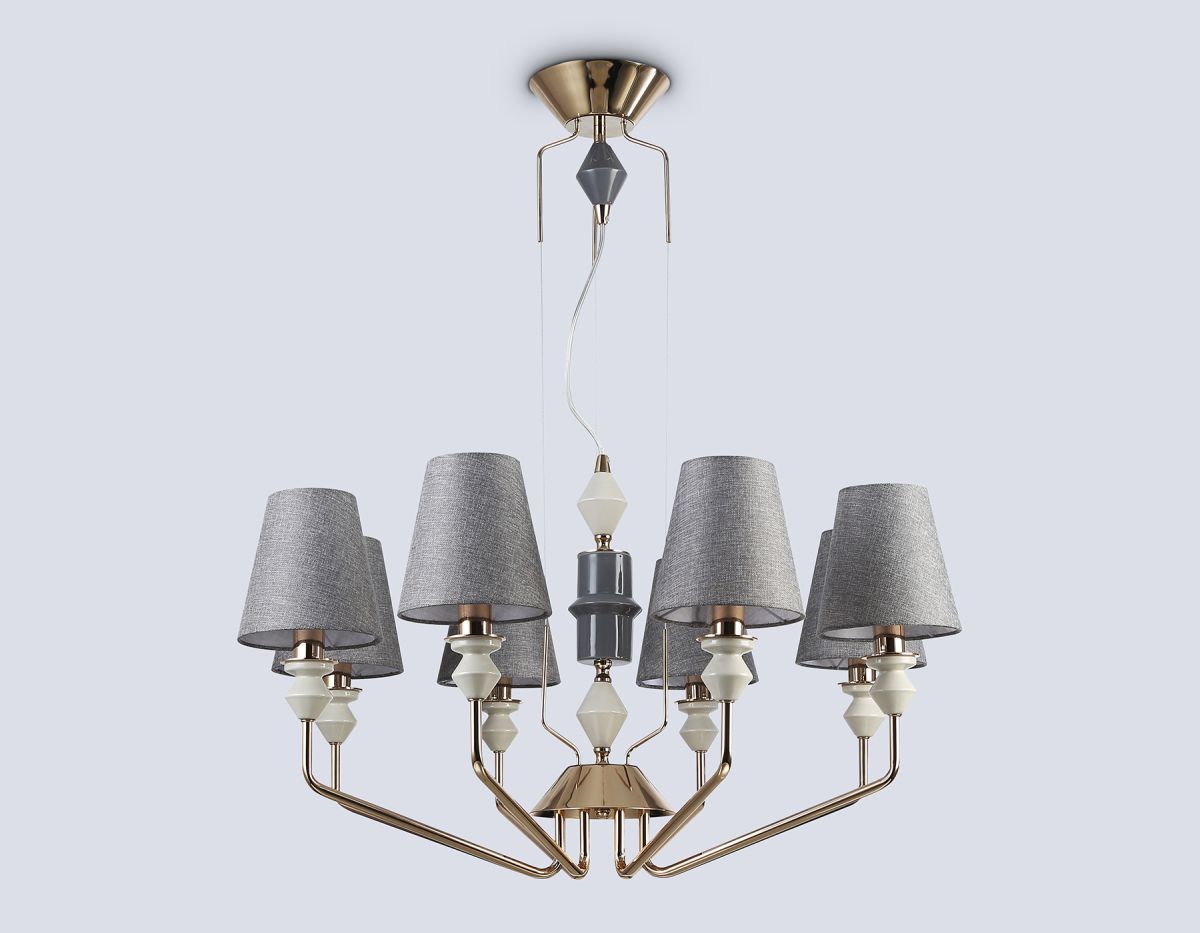 Подвесная люстра Ambrella Light High Light Ceramo Classic LH75403