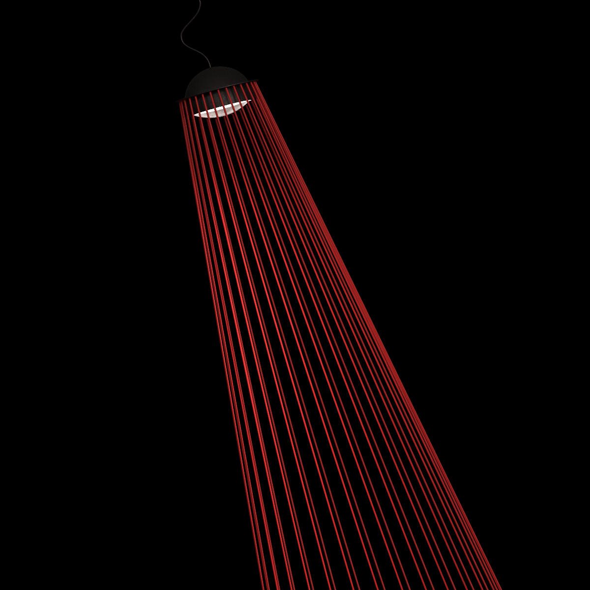 Подвесная люстра Loft IT Beam 10292/C Red
