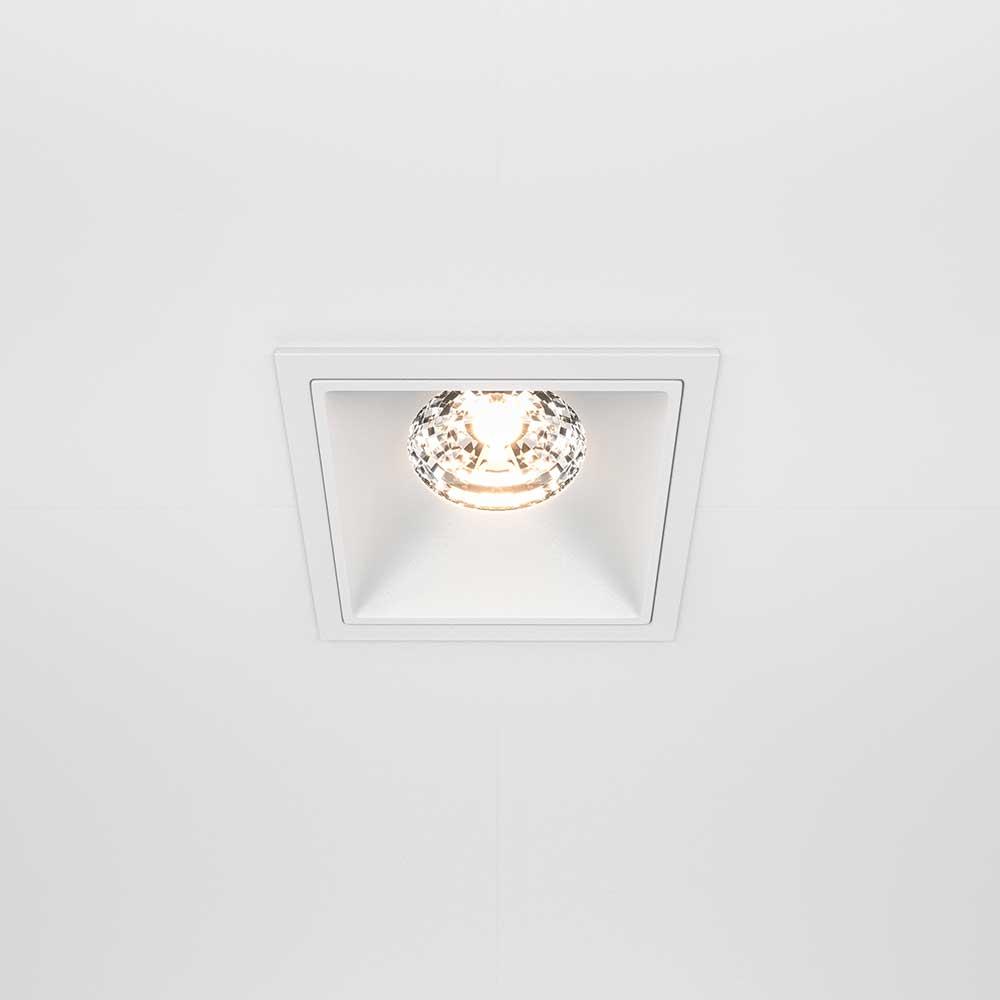 Встраиваемый светильник Maytoni Alfa LED DL043-01-15W3K-SQ-W