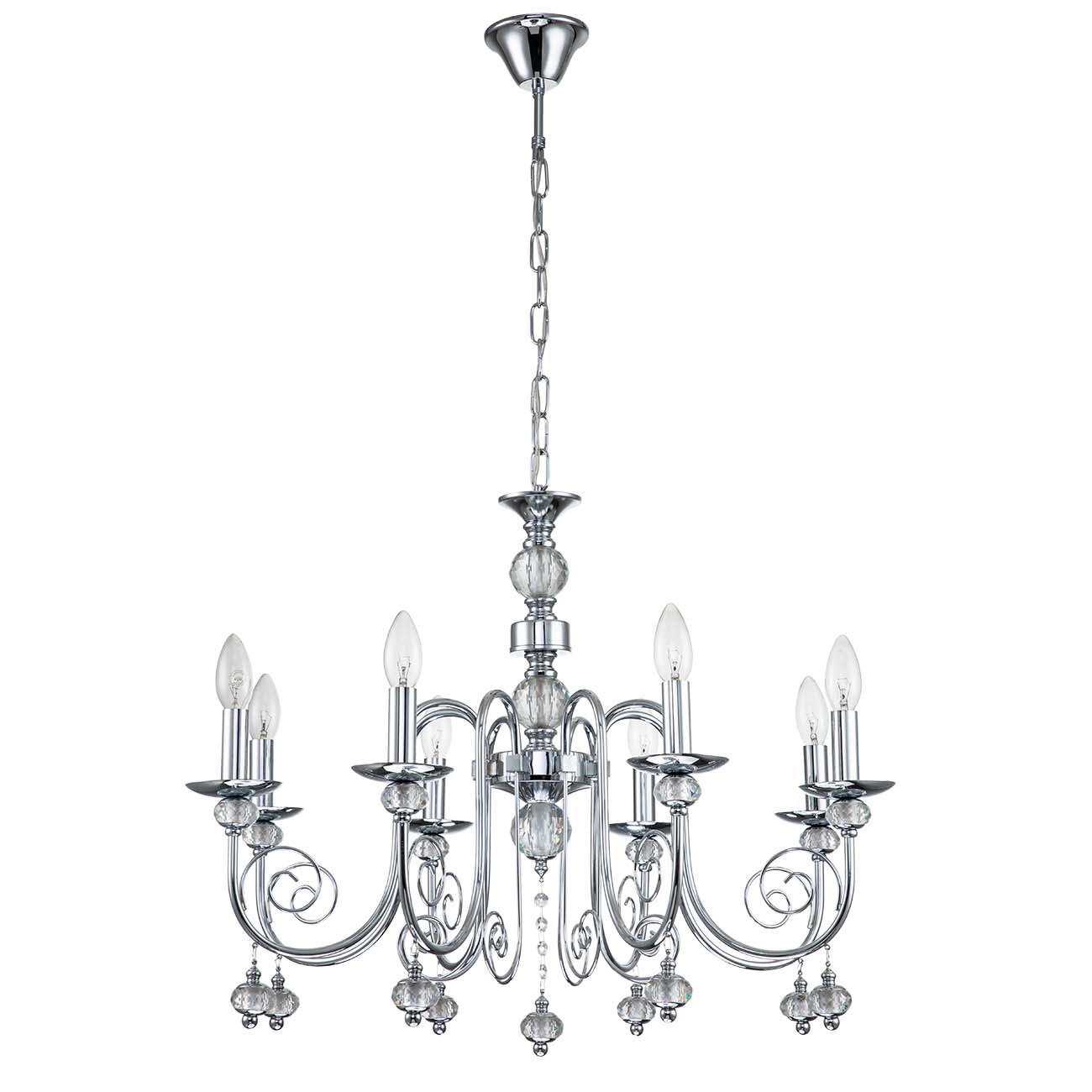 Подвесной светильник Escada Shine 678/8PL Chrome