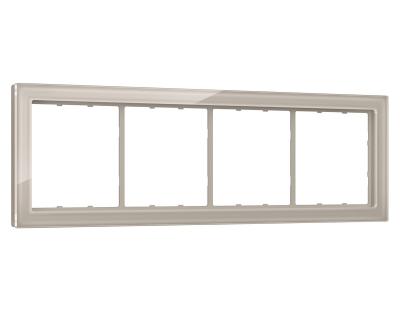 Рамка SIGMA Briz (Серо-бежевый Стекло закаленное натуральное) 4-ая Ambrella Volt SF350384