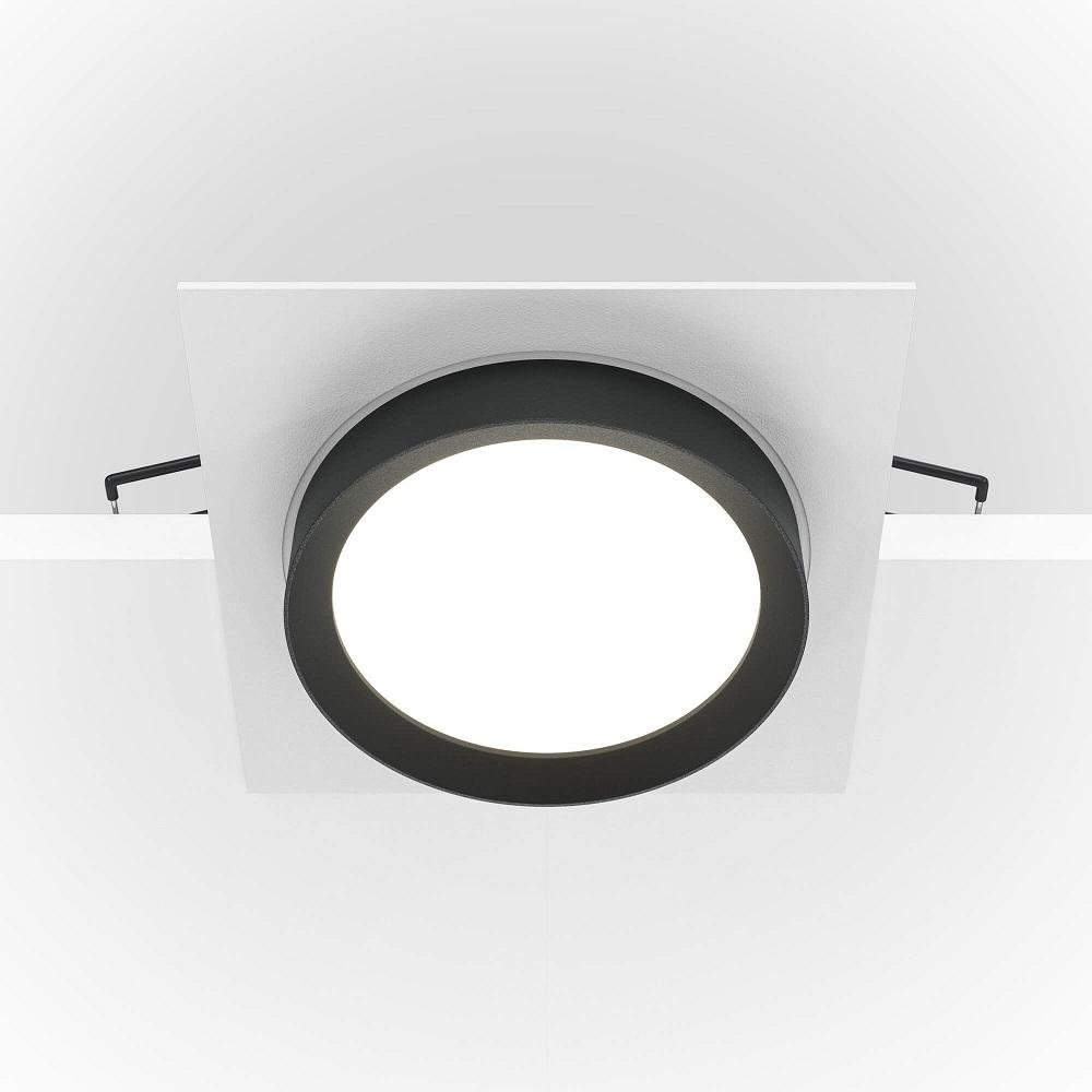 Встраиваемый светильник Maytoni Hoop DL086-GX53-SQ-WB