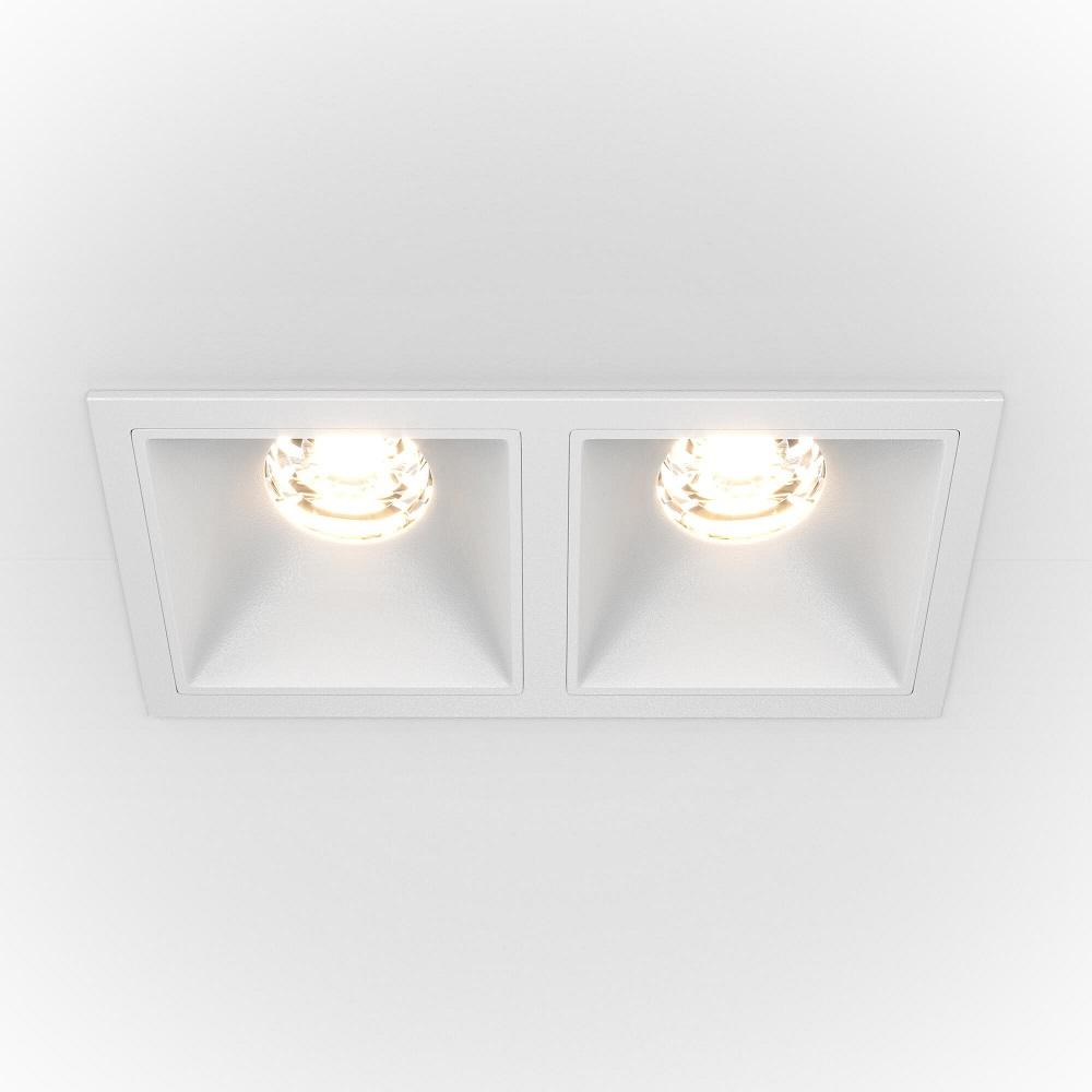 Встраиваемый светильник Maytoni Alfa LED DL043-02-10W4K-SQ-W