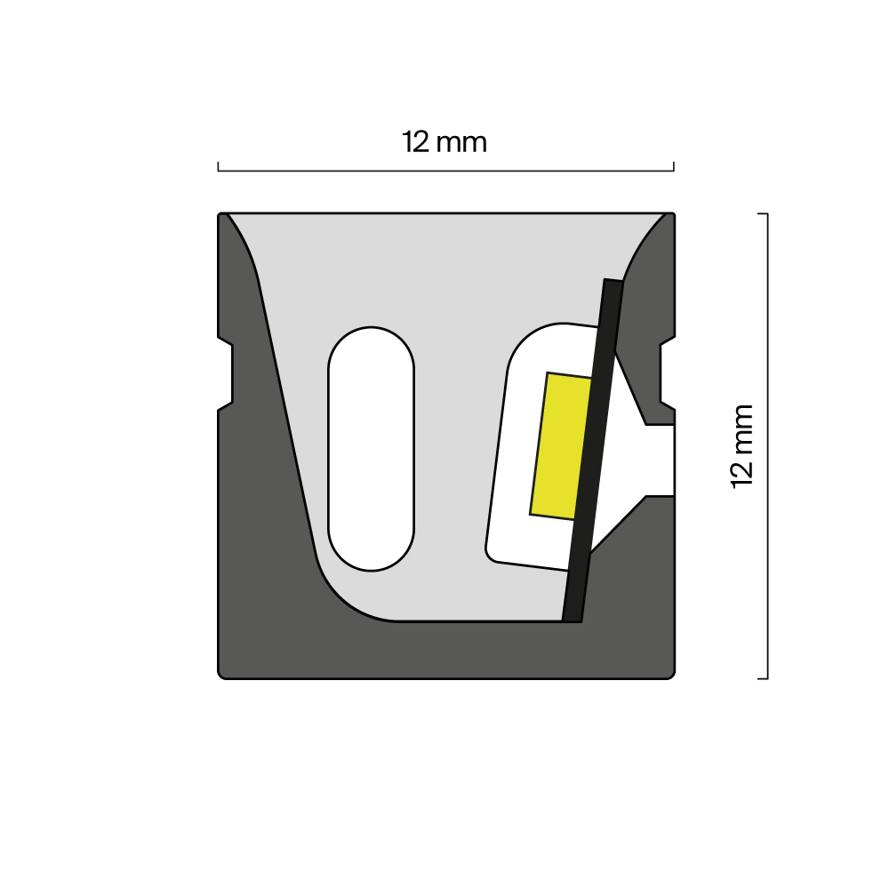 Гибкий неон Maytoni 24В 14,4Вт/м RGB 5м IP67 432024
